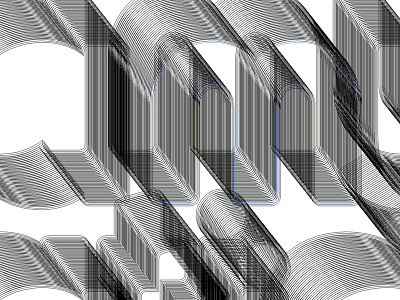 Trippy type awesome outlines type whoa