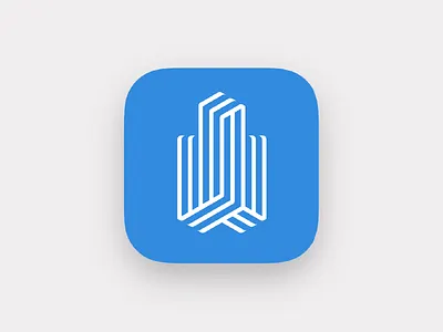 Canary Wharf leasing app icon app icon ios
