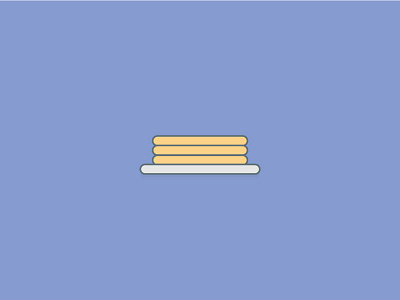 96 // 365 daily design daily illustration illustration illustration challenge pancakes