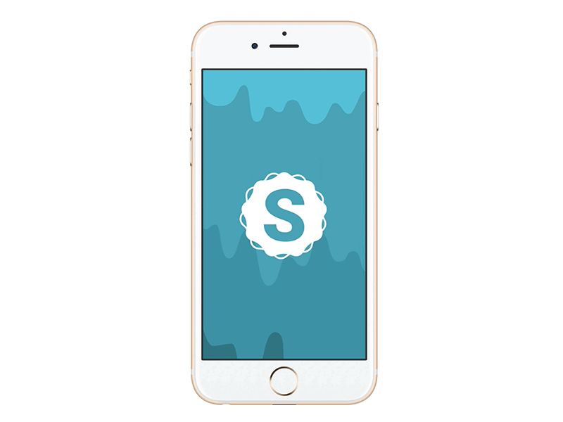 Daily UI 93 Splash Screen 10:53pm blue framer sketch splash screen