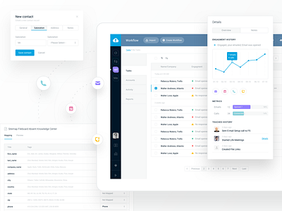 Fileboard Product redesign dashboard flat light ui ux web webdesign workflow