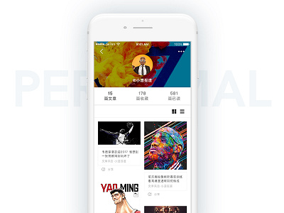 #002-Persomal ios persomal ui100day