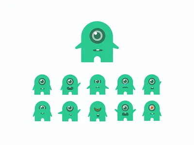 Green Men_2 2017 green icon illustrator new sketch