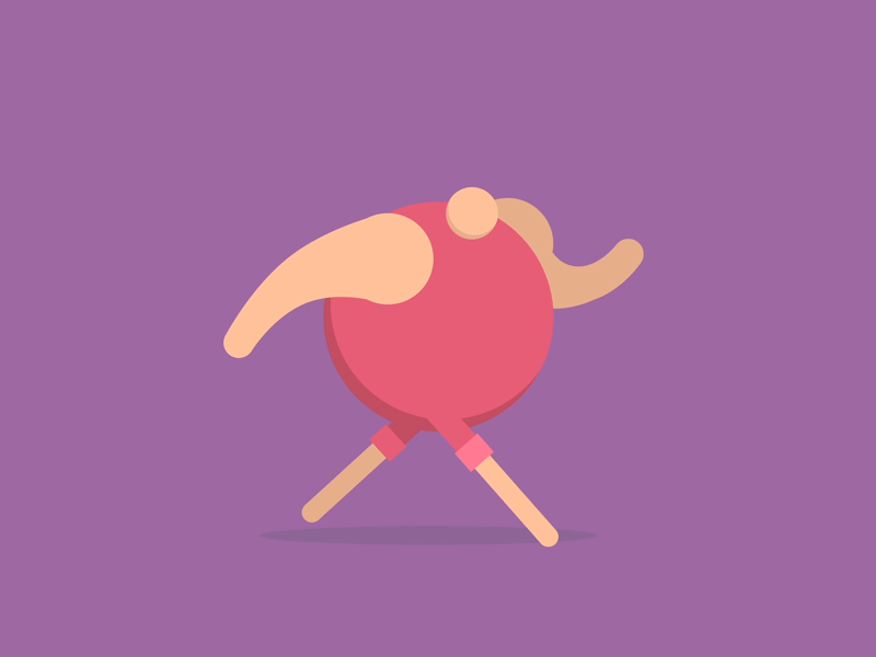 Friday Feeling animation character cycle design feeling flat friday gif illustration struttin vector walk