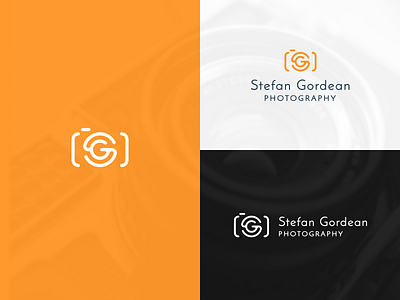 SG Photography camera flat logo photography