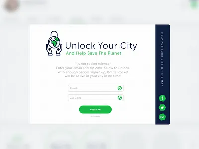Bottle Rocket Modal pop up window bottlerocket modal popup ui ux