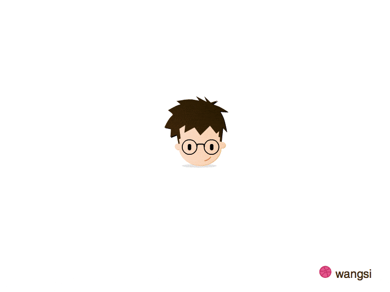 My logo我的标志 glasses logo self portrait sketch ui ux.drawing