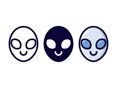 Alien Icon alien flat icon icon set iconset illustration space