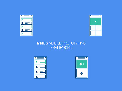 Wires Mobile Prototyping Framework │designerbundle.com apple design design bundle design template ios ios app design mobile design mobile prototyping mobile wireframe ui ui kit user interface ux