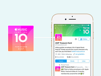 Apple Music Festival campaign