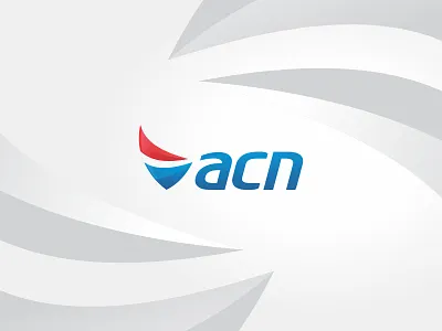 ACN air breath cold conditioning heat home logo logotype redblue