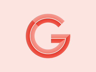 G / 36 Days Of Type 36daysoftype dropcap g geometric illustration letter lettering type typography