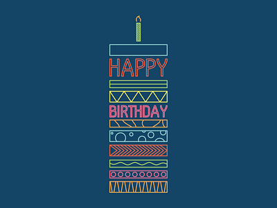 Happy Birthday birthday cake candle celebrate happy party 🎈 🎉 🎊