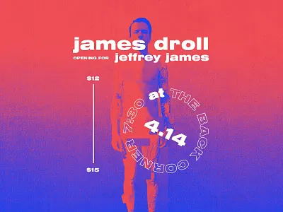 social flyer flyer gradient music poster tpography