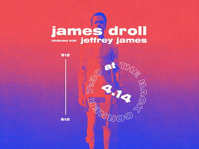 social flyer flyer gradient music poster tpography