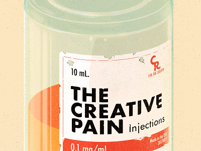 The creative Pain injections drugs medicine needles shots the cure zalda