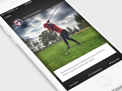 Explore - Media View content mobile photo ui