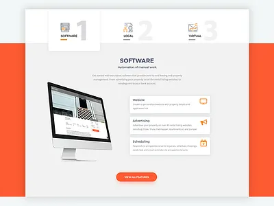 How it works concept 100days dailyui design orange tabs ui ux