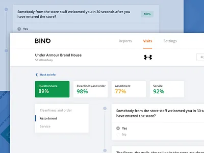 Questionnaire answers mystery questionnaire questions result service shopping survey ui ux web