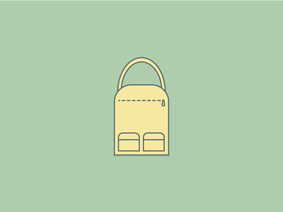 100 // 365 backpack daily design illustration illustration challenge travel
