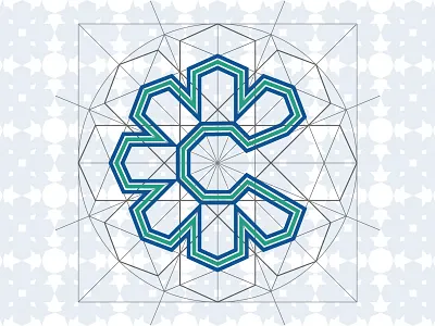 C - the Cordoba style 36daysoftype design dropcap graphic letter logo modern type typo typography vector