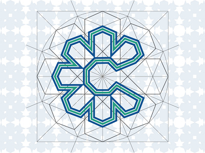 C - the Cordoba style 36daysoftype design dropcap graphic letter logo modern type typo typography vector