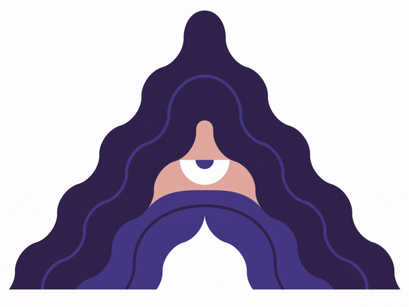 Adamastor! adamastor beast creature illustration letter letter a logo one eye purple sea creature waves