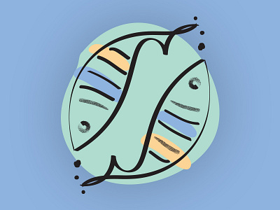 Pisces // zodiac astrology fish fisher horoscope marine sea water zodiac