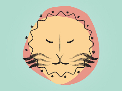 Leo // zodiac africa astrology horoscope lion safari savana zodiac zoo