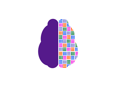 Brain Logo Drib brain brand experiment logo