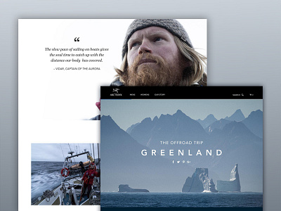 Arc'teryx design ui ux web design website