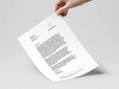 83 Properties - Letterhead brand brand identity branding business letterhead logo logo design logo mark mark print property stationary