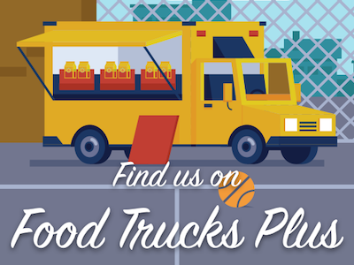 Food Trucks Plus Sticker food trucks foodtrucks foodtrucksplus vector