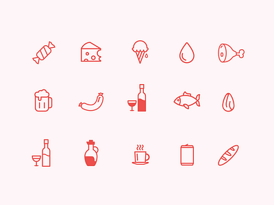 Food Icon Set food icon set