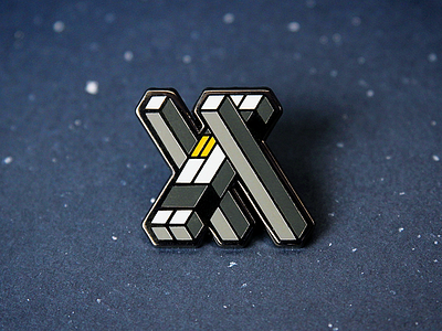 TARS Enamel Pin - Limited Sale christopher nolan creative south enamel pin illustration interstellar isometric robot sci fi super team deluxe tars