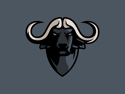 Buffalo animal bison buffalo bull horns identity logo logotype mascot sale sport vector wild