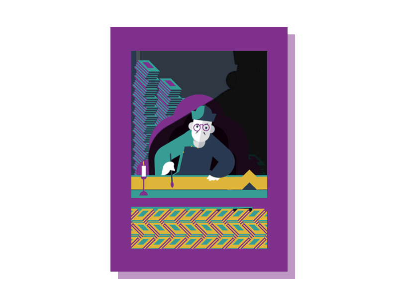 Yinzhen animated china history motiongraphic