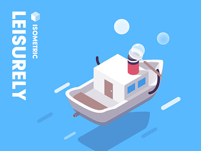 boat boat isometric