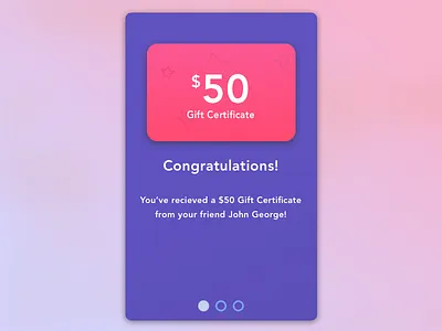 Gift app light soft ui vancouver web