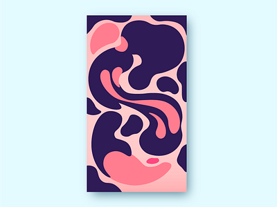 Wallpaper android flat fluid ios iphone liquid marbling mobile vector wallpaper