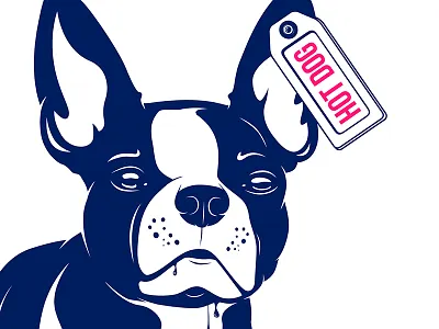 French Bulldog animal artistic bulldog companion cute dog french hot illustration pet