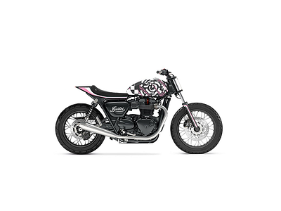 Triumph Street Tracker abstract bike bristol dirt tracker livery motorbike pattern triumph