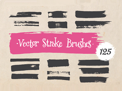 Vector Stroke Brushes by Dobrograph on Dribbble