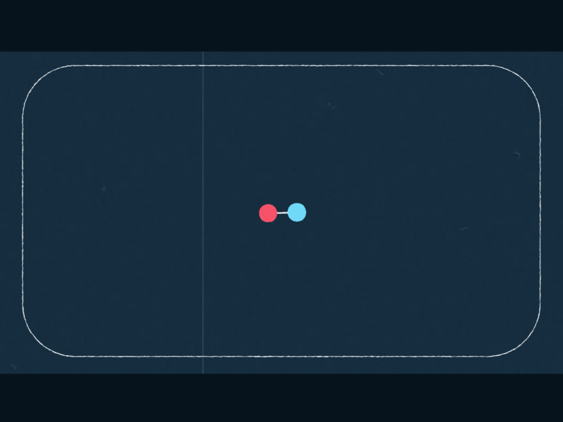 Frames from 'A Circles Story' after effects animation blue circles gif inspiration loop motion graphics red story