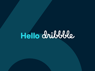 Hello Dribbble dribbble first shot dribbbler first shot