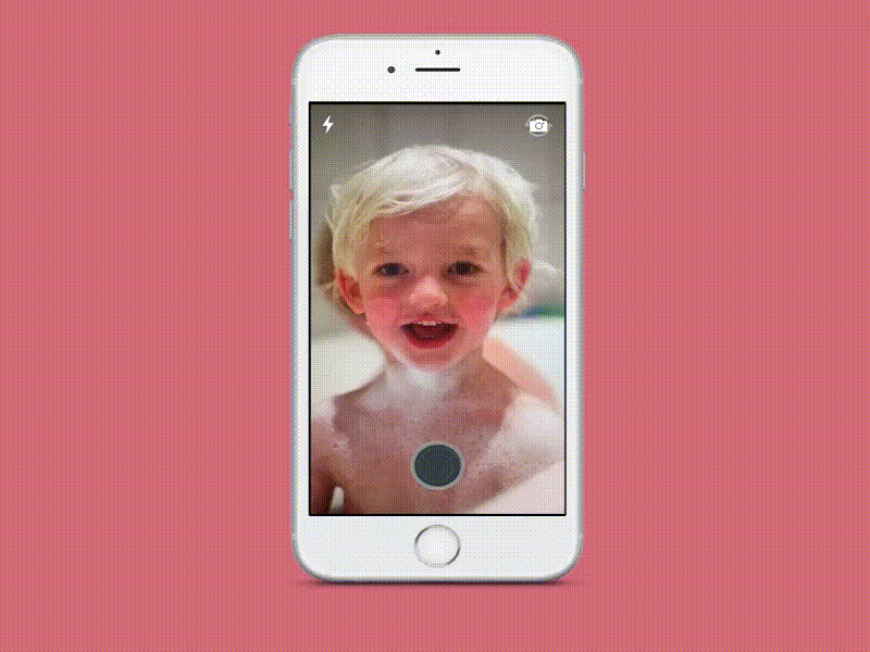 Postpone Pixel Interaction camera facebook pop form ios photo ui ux