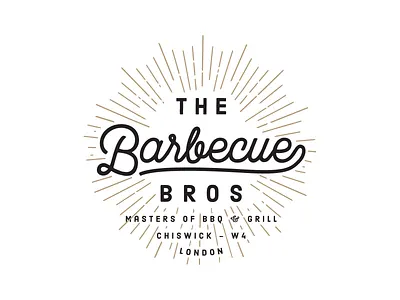 Barbecue Bros barbecue bbq branding bro handwritten hipster lettering logo london tag typography wordmark