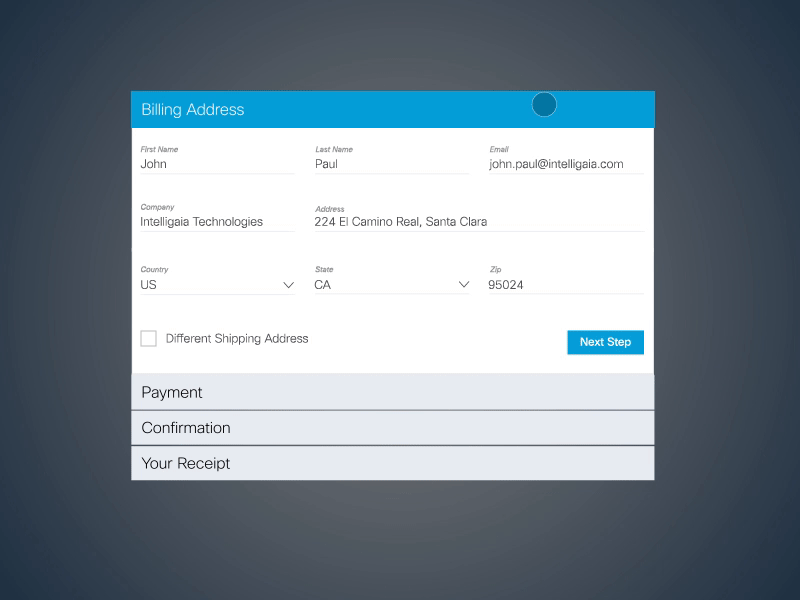 Checkout flow 2d checkout ecommerce flow interaction payment ui