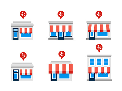 Business Explorations business house icon illustration store storefront