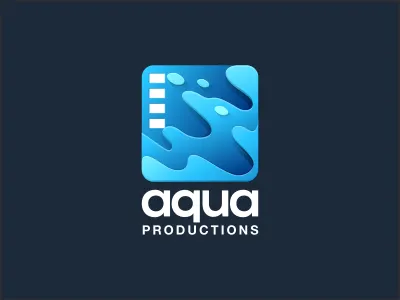 Aqua Productions aqua film logo productins